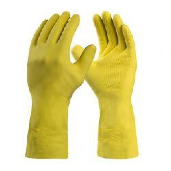 luva de latex amarela luva de latex amarela