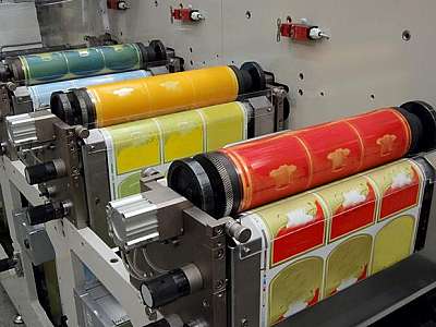 Impressora flexográfica 4 cores