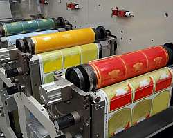 Máquinas impressoras flexográficas