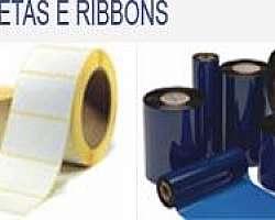 Preço etiquetas ribbon resina